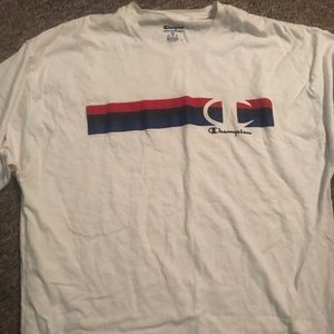 Champion white t shirt xxl